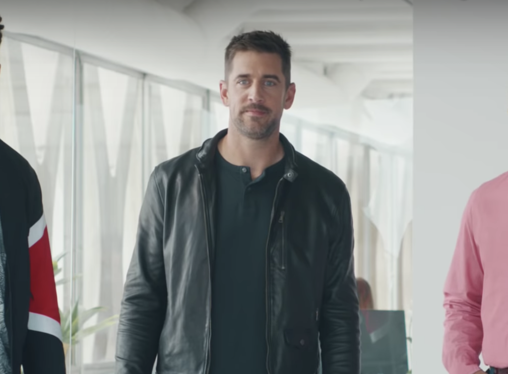 NFL quarterback Aaron Rodgers stars in series of State Farm Insurance commercials