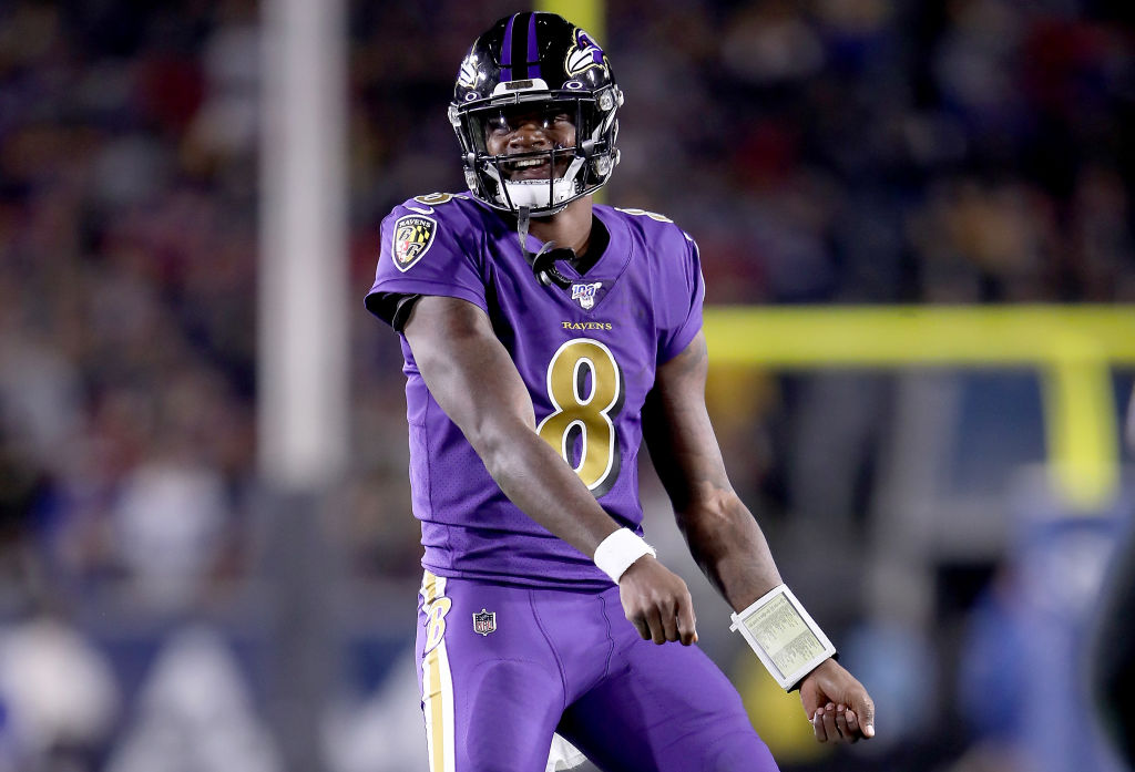 lamar jackson away jersey