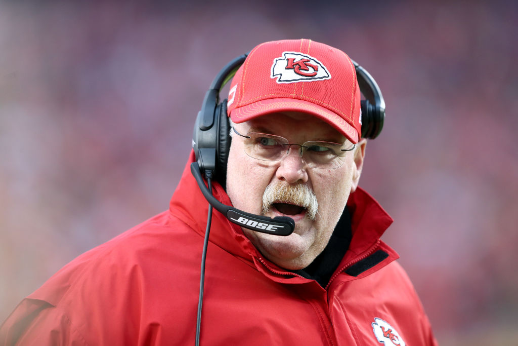 Andy Reid led his Kansas City Chiefs to a comeback victory on Sunday.