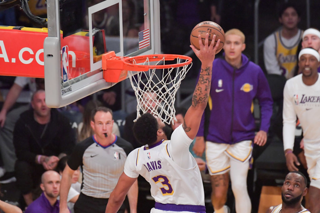 Los Angeles Lakers big man Anthony Davis won't take part in the Slam Dunk Contest.