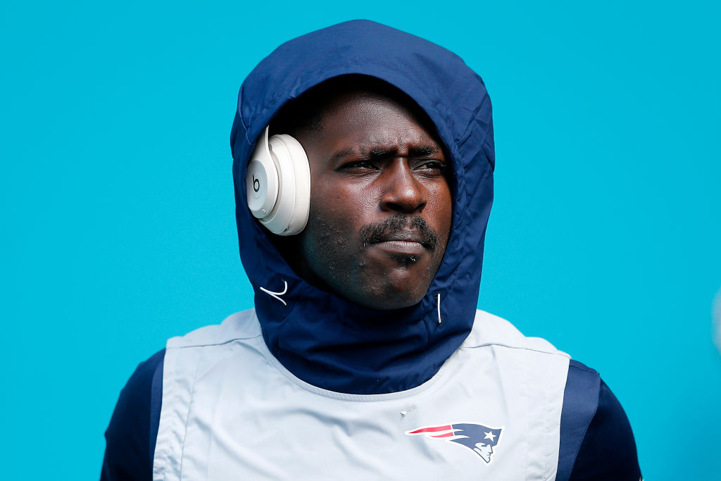 Former Patriots wide receive Antonio Brown