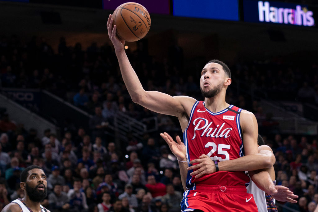 Ben Simmons rarely shoots 3-pointers for the 76ers, but that's not just because his long-range stroke is a work in progress.