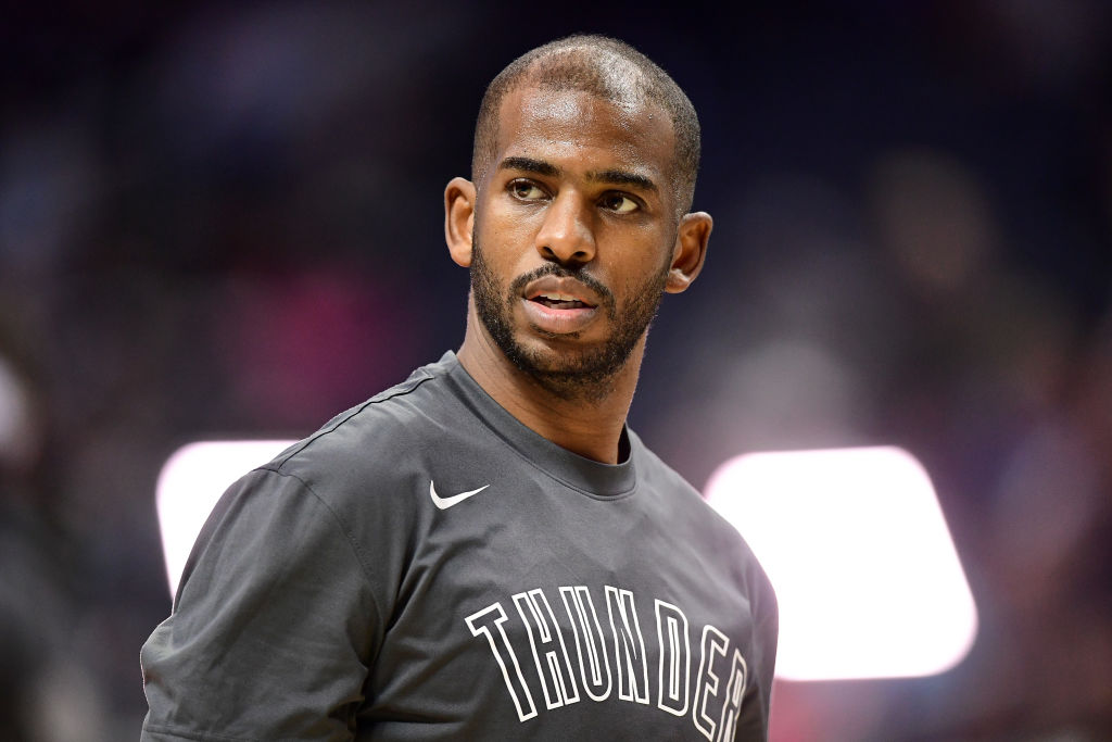 Thunder point guard Chris Paul