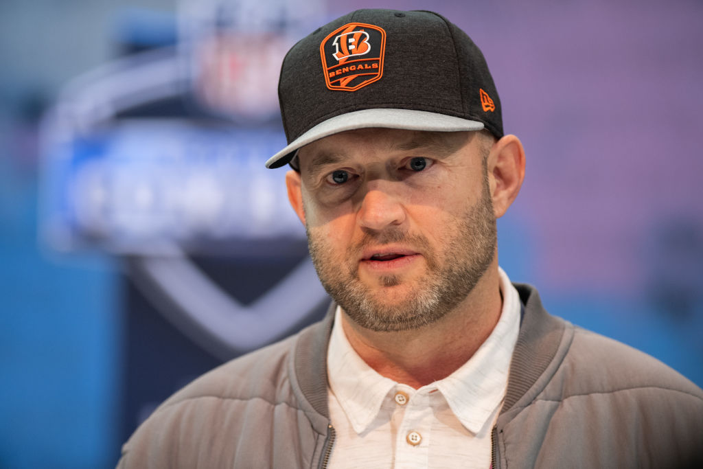 Cincinnati Bengals director of player personnel Duke Tobin won't rule out trading the first overall pick in the 2020 NFL draft.