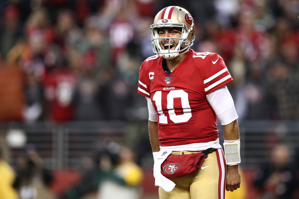 49ers quarterback Jimmy Garoppolo
