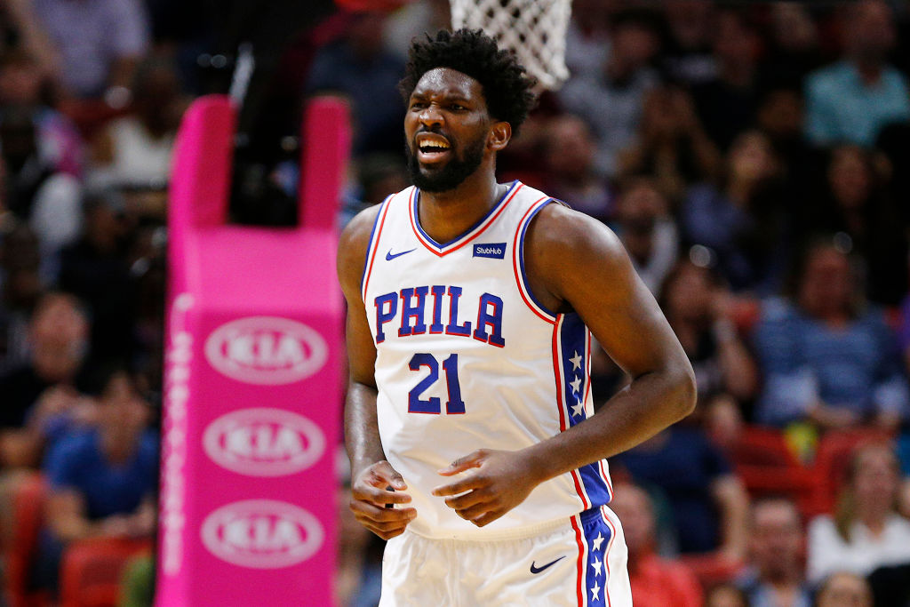 Joel Embiid 2020 Philadelphia 76ers Pre-Game Worn Jersey Honoring