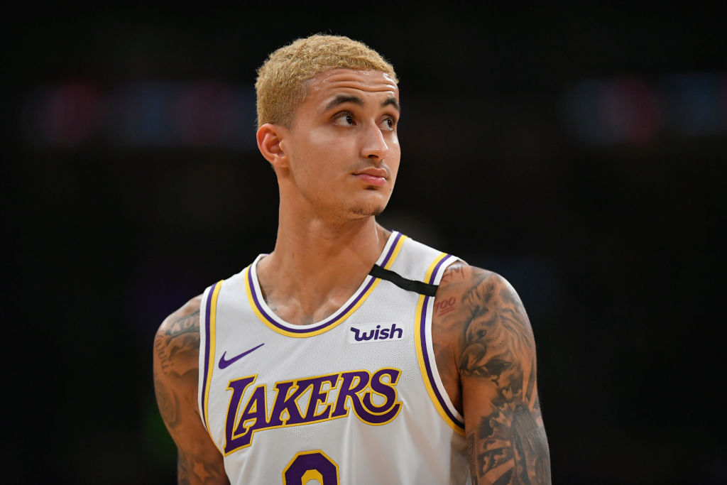 Forward Kyle Kuzma is part of a thriving Los Angeles Lakers team.