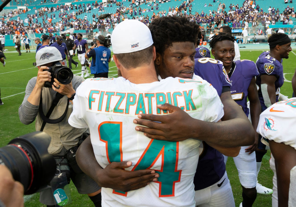 Lamar Jackson is a MVP-caliber quarterback and Ryan Fitzpatrick a journeyman QB, but they have at least one thing in common.