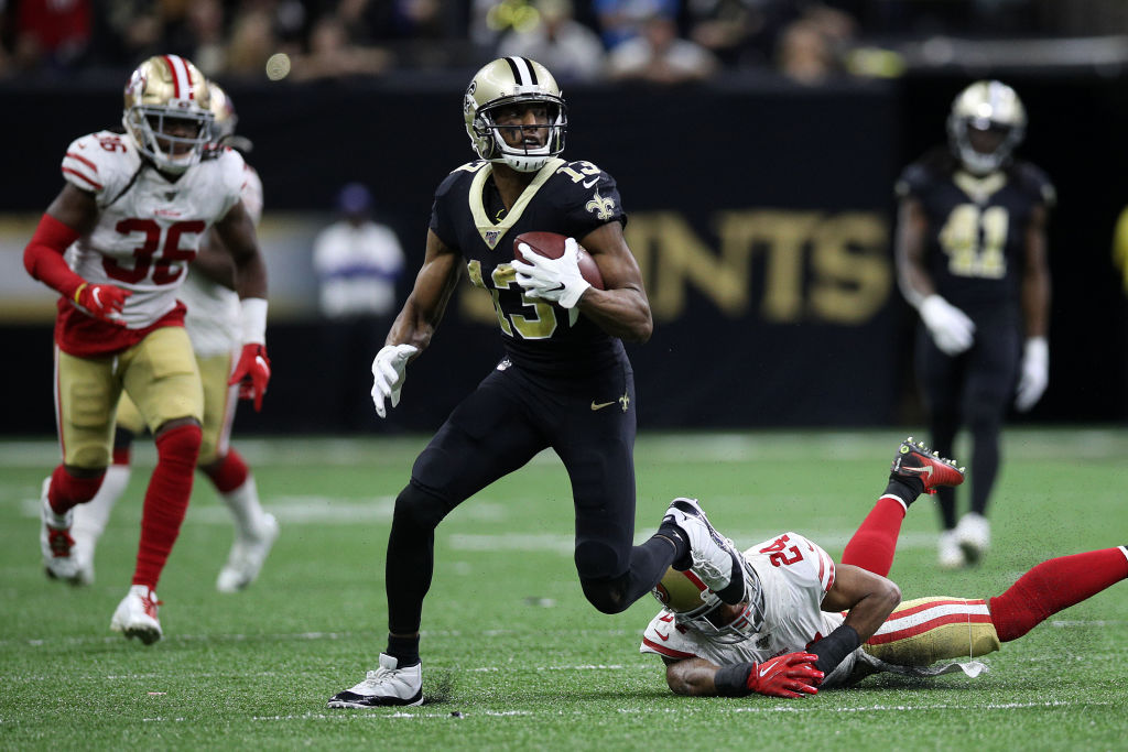 Saints receiver Michael Thomas had a stellar 2019 season that was far and away better than any other receiver in one way.