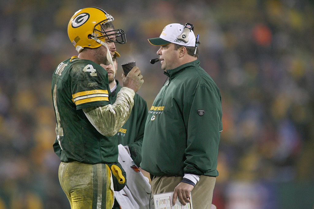 After working together in Green Bay, Brett Favre believes Mike McCarthy is a talented head coaching candidate.