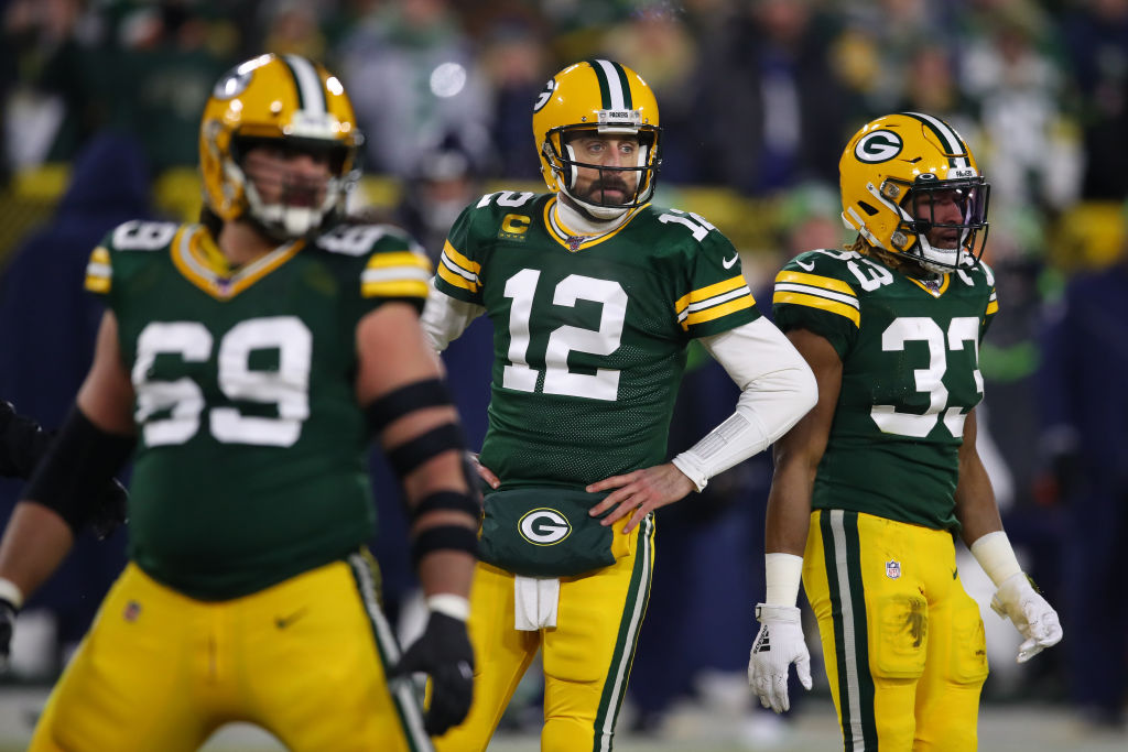 「touchdown aaron rodgers」の画像検索結果