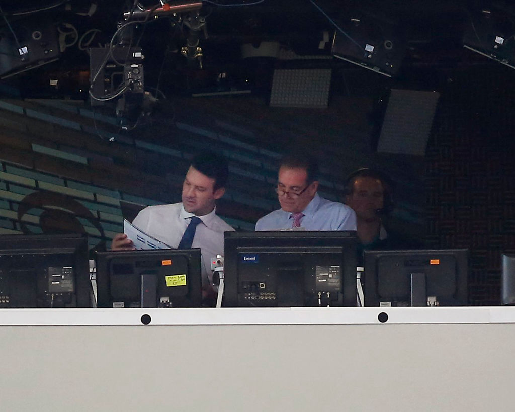 Tony Romo has become a star in the NFL broadcast booth.