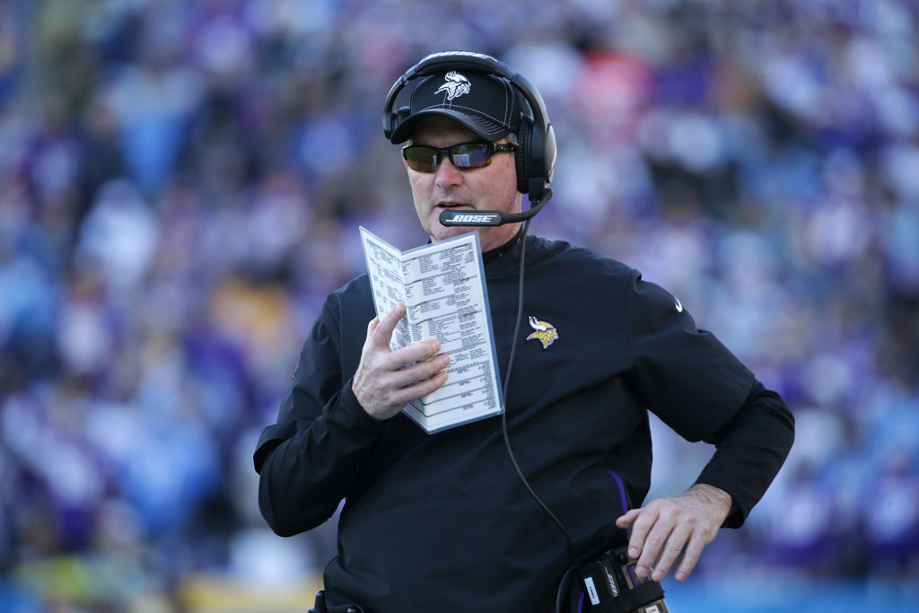 Minnesota Vikings coach Mike Zimmer is preparing his defense to face the San Francisco 49ers and George Kittle.