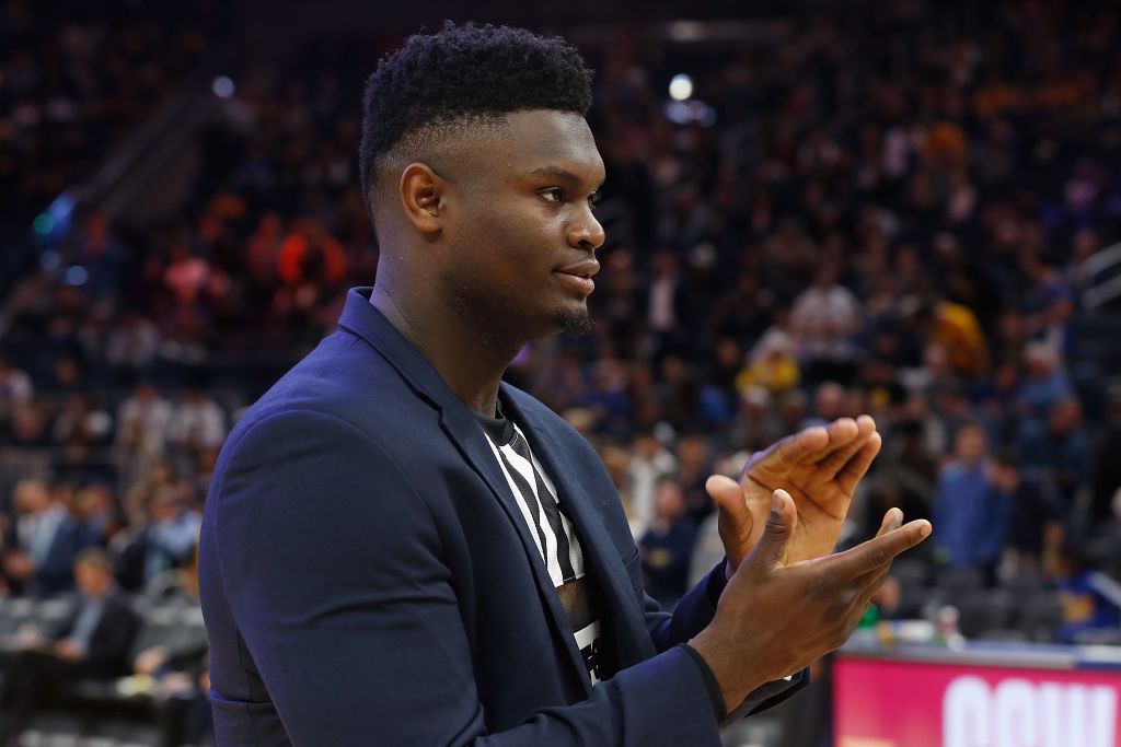 The New Orleans Pelicans reportedly believe Zion Williamson could be ready be the end of the month.
