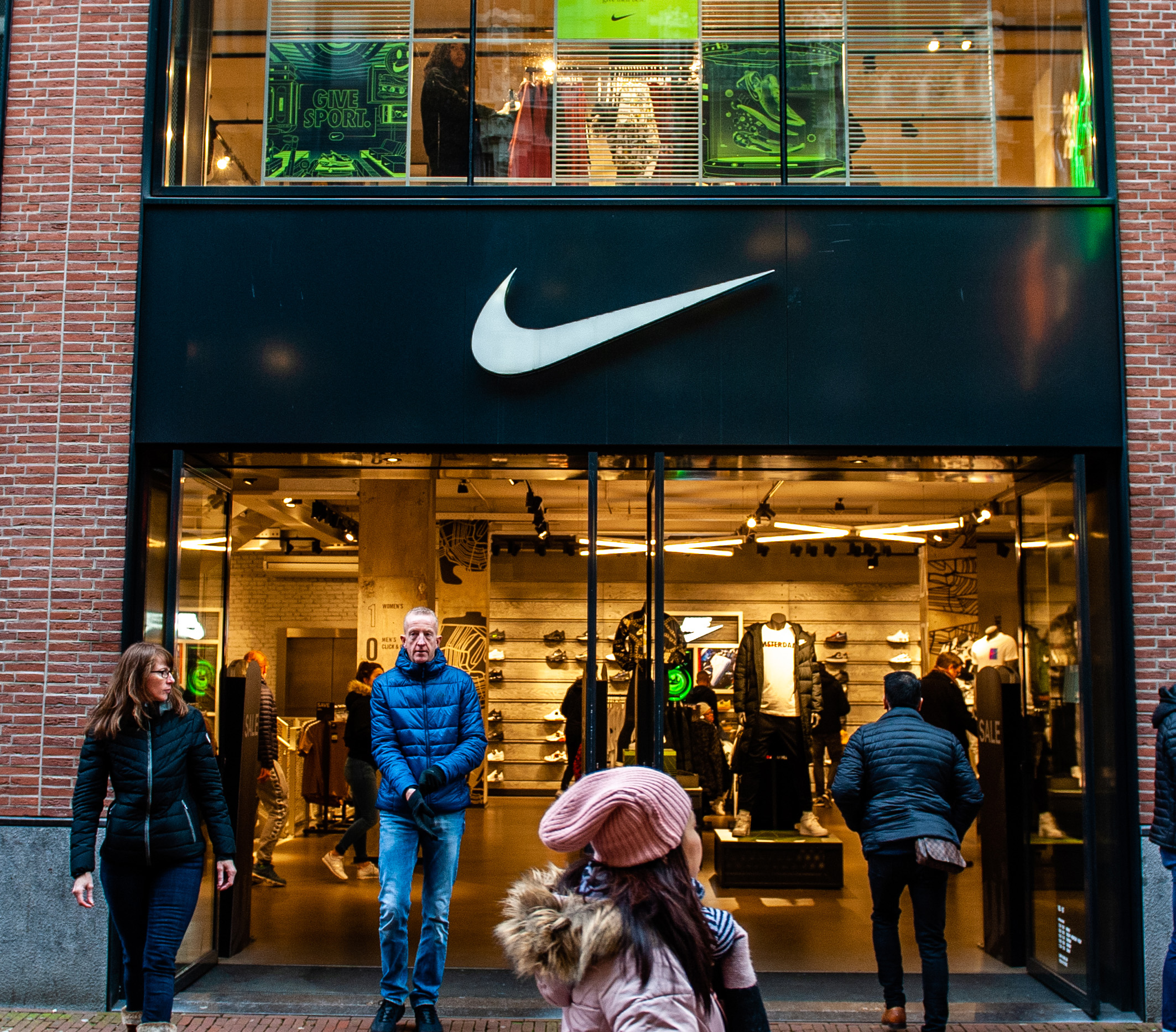 Nike storefront