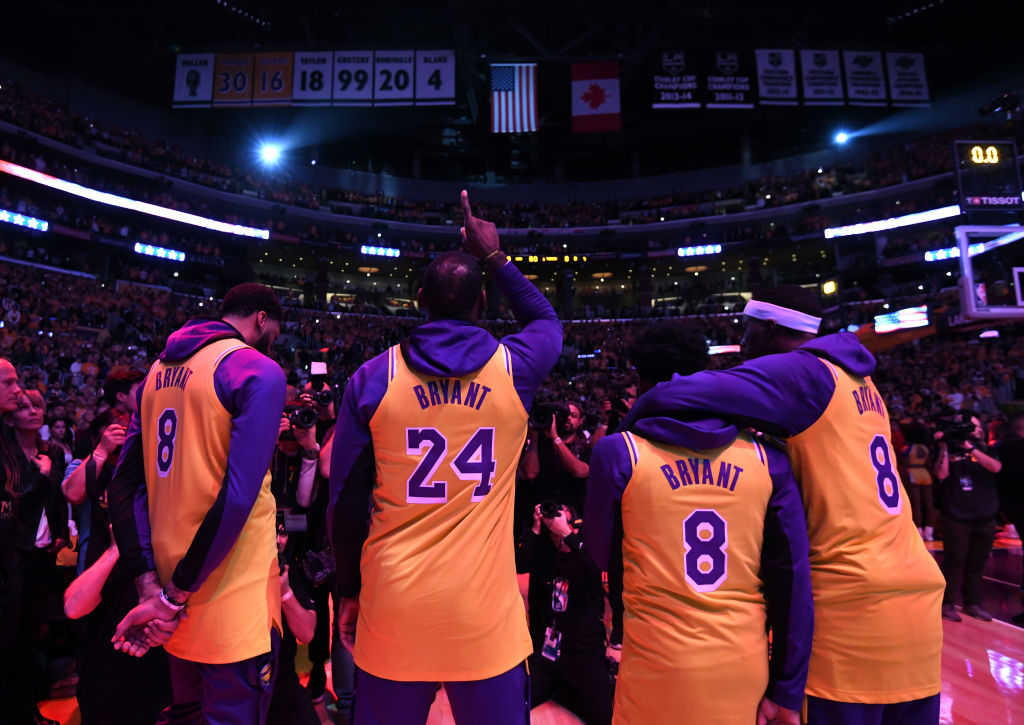 Anthony Davis, LeBron James, and the Los Angeles Lakers have paid tribute to the late Kobe Bryant.