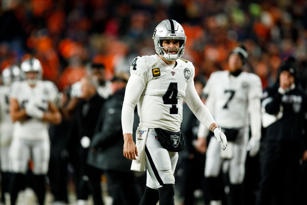 Will the Raiders trade quarterback Derek Carr to the Chicago Bears?