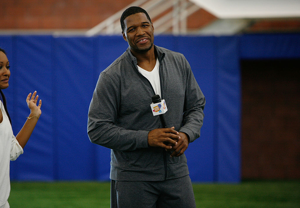 Former NY Giant Michael Strahan in 2009