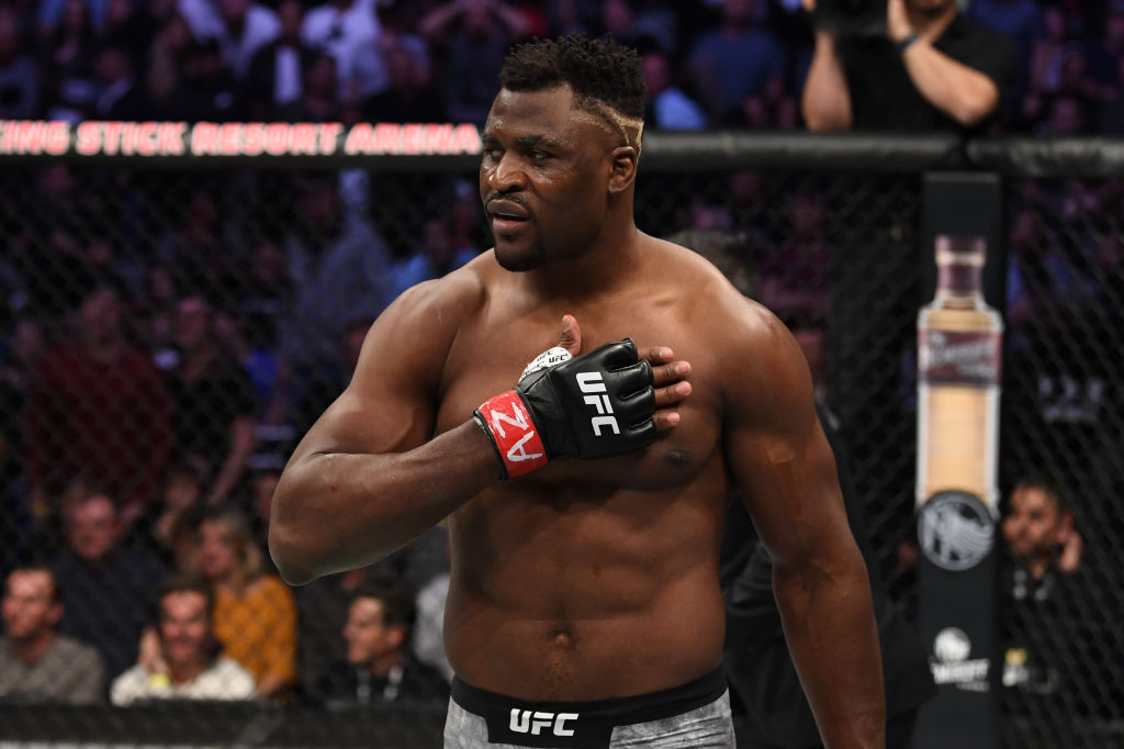 Heavyweight force Francis Ngannou might be the most egregious oversight on the list of the top 100 UFC fighters of all time.