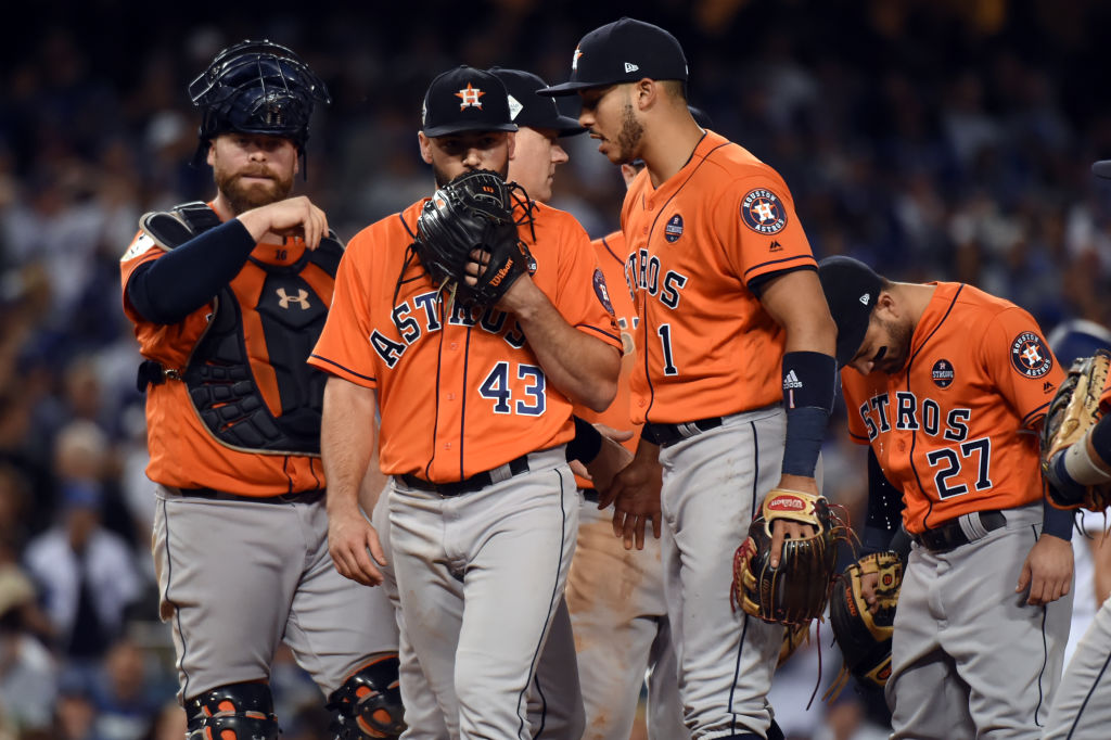 Major League Baseball doesn't want the Houston Astros to be the target of physical retribution.