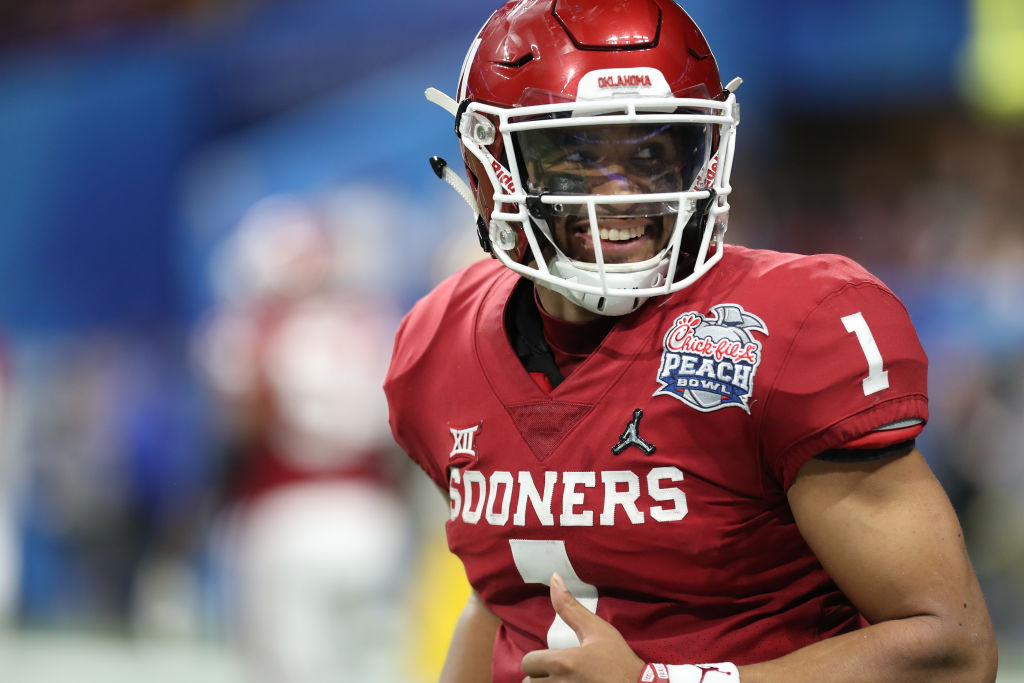 Former Oklahoma quarterback Jalen Hurts