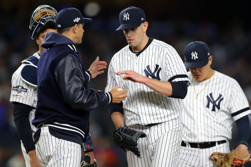 Having back surgery, like the kind Yankees' pitcher James Paxton had, isn't good, but manager Aaron Boone sees a silver lining.