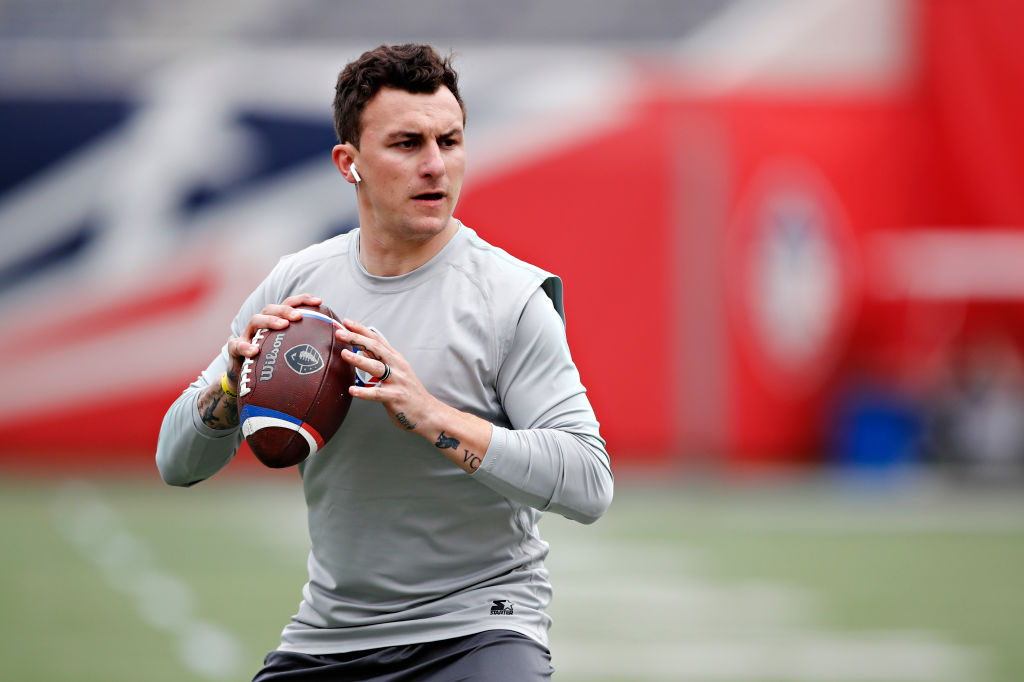On Twitter, Johnny Manziel seemed to express interest in joining the XFL.