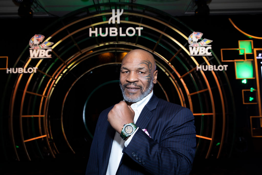 Former boxer Mike Tyson