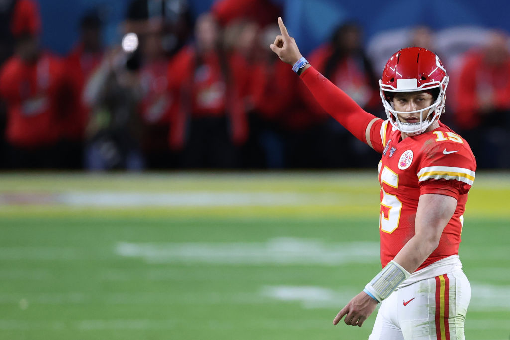 Chiefs quarterback Patrick Mahomes