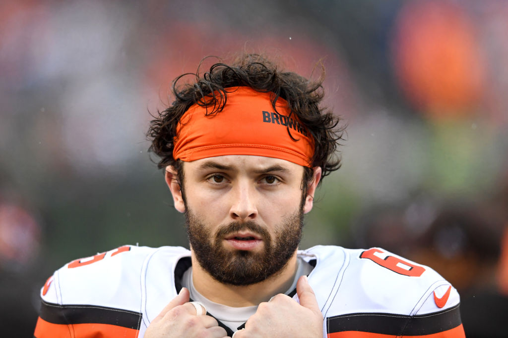 Browns quarterback Baker Mayfield tweets hell stand for 