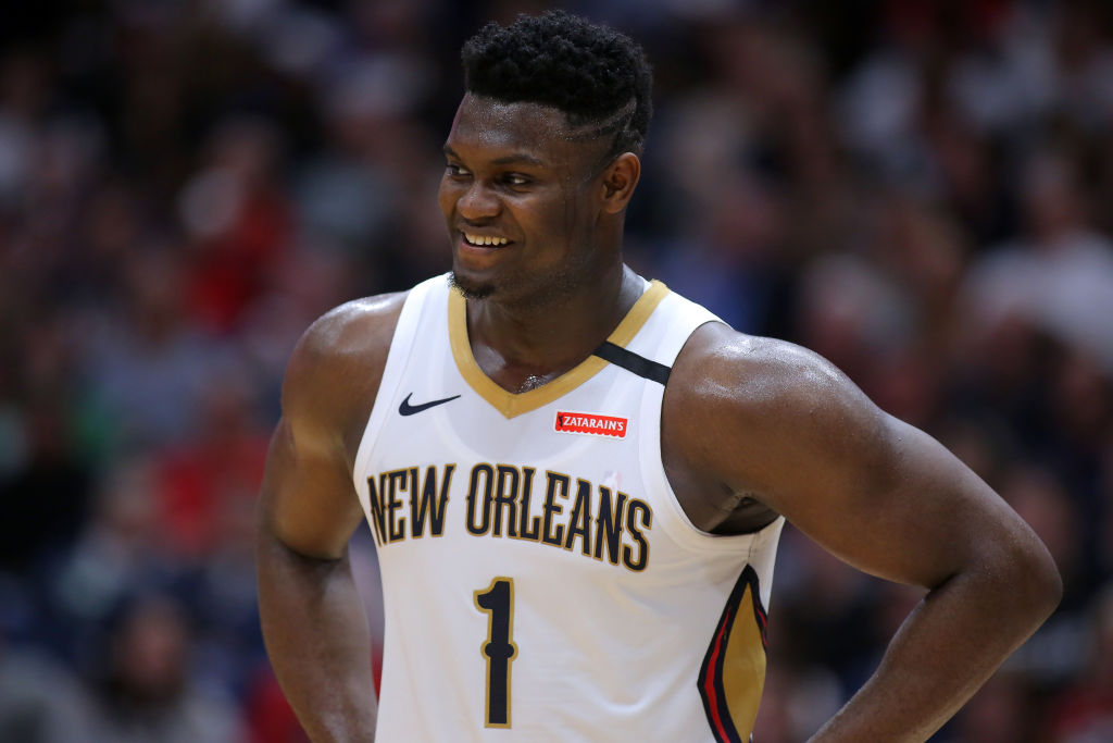 Pelicans forward Zion Williamson
