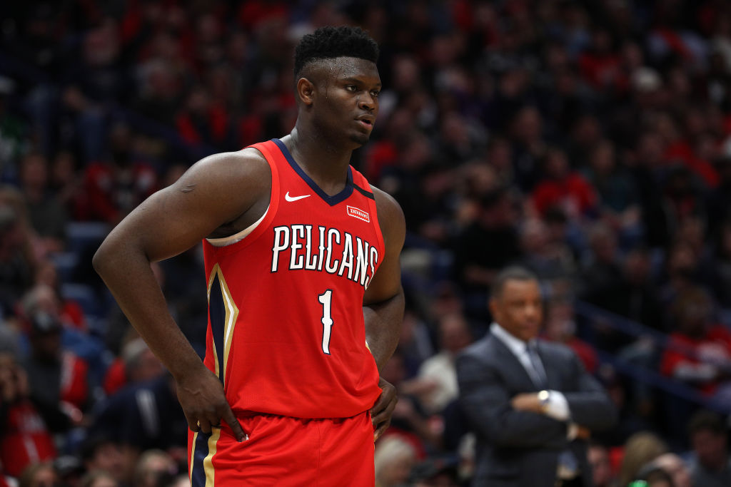 Pelicans forward Zion Williamson