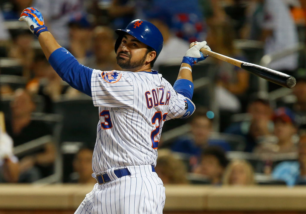 Veteran first baseman Adrian Gonzalez hit .237 with six home runs and 26 RBIs in 54 games for the 2018 New York Mets.