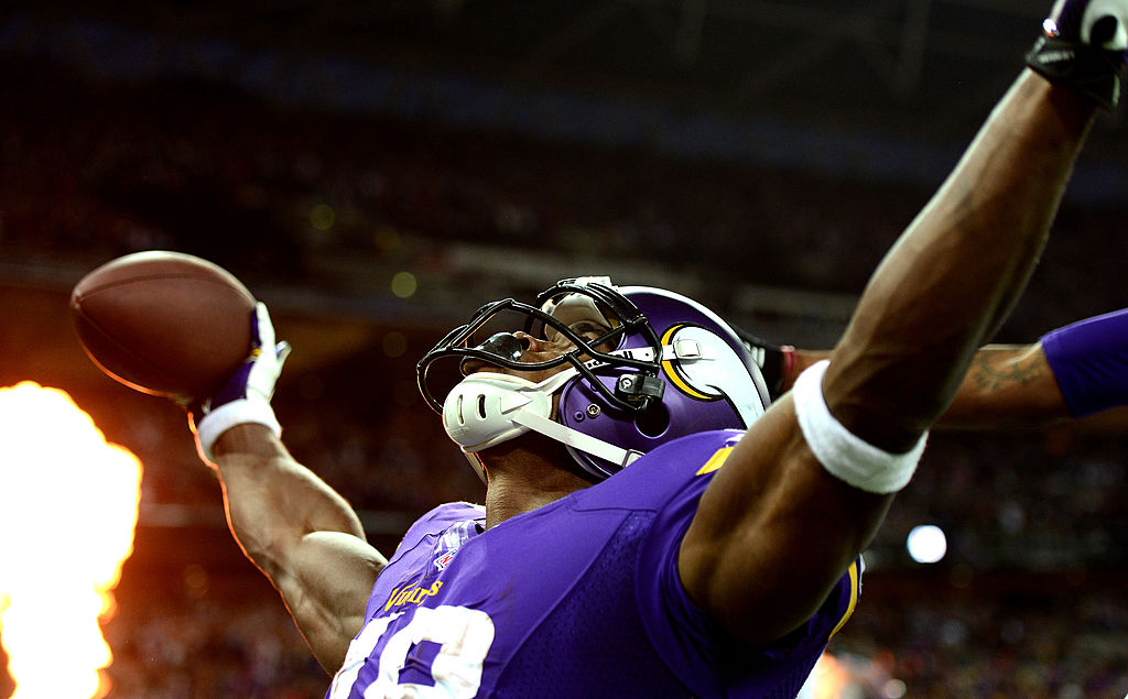 Minnesota Vikings running back Adrian Peterson didn't need to worry about the Madden Curse in 2013