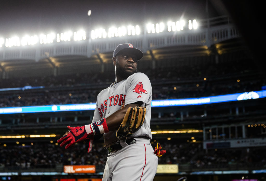 Brandon Phillips played nine games for the Boston Red Sox in 2018.