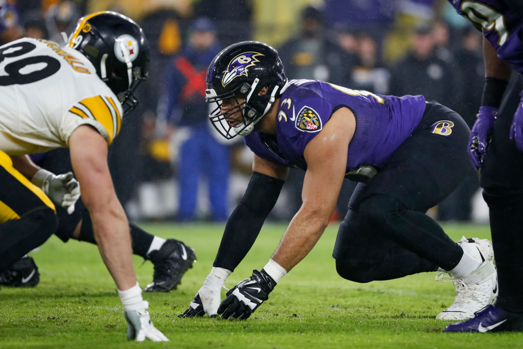 Baltimore Ravens defensive lineman Chris Wormley