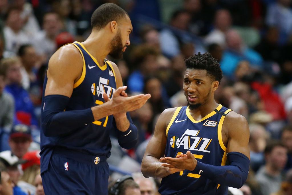 Donovan Mitchell Takes Subtle Shot at Rudy Gobert After Diagnosed With the Coronavirus