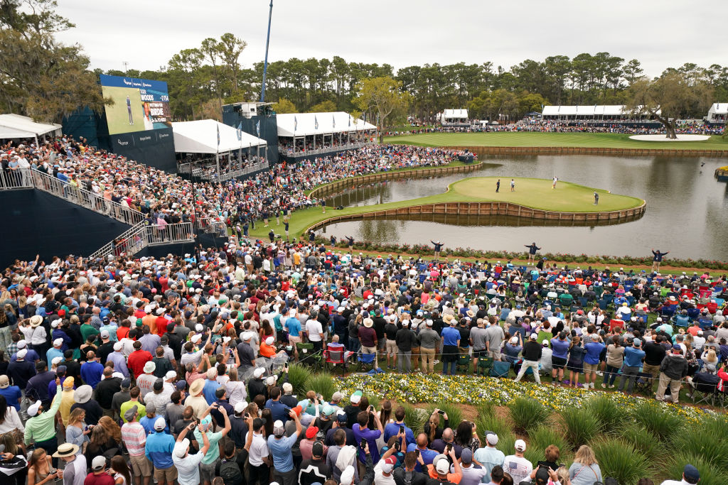 The 17th hole at TPC Sawgrass is only 136 yards, but it's one of the most daunting tee shots PGA Tour players face every year.