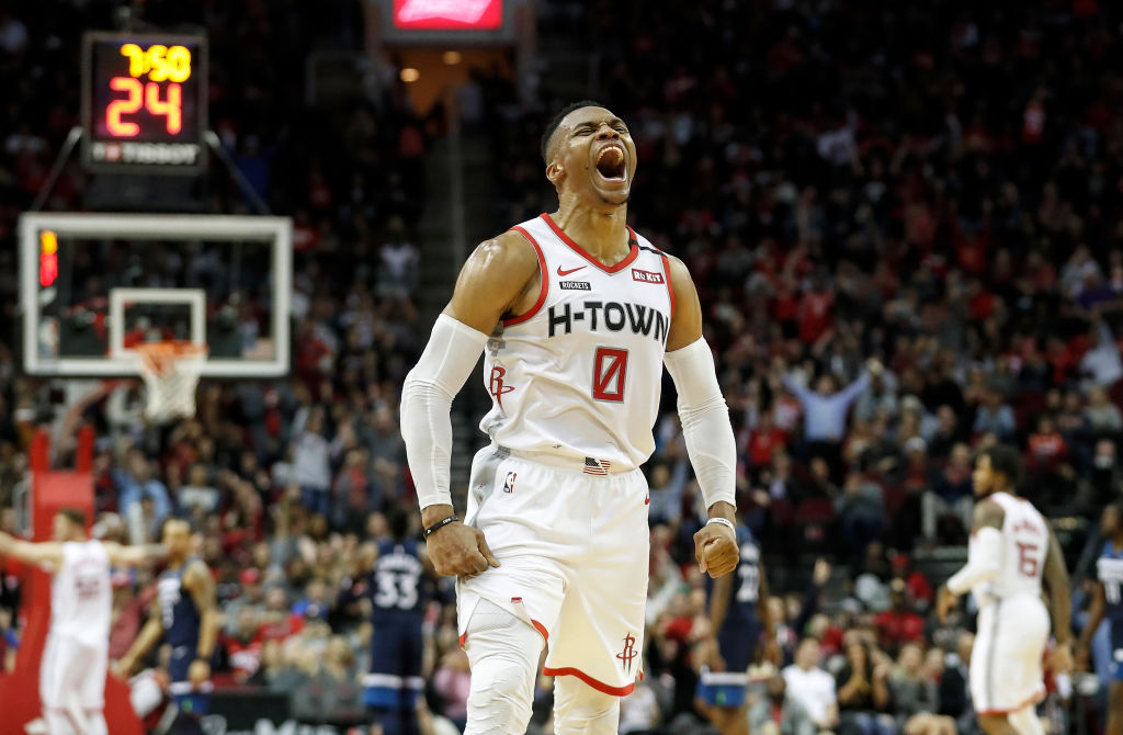 Russell Westbrook has the small-ball Rockets playing like championship contenders 
