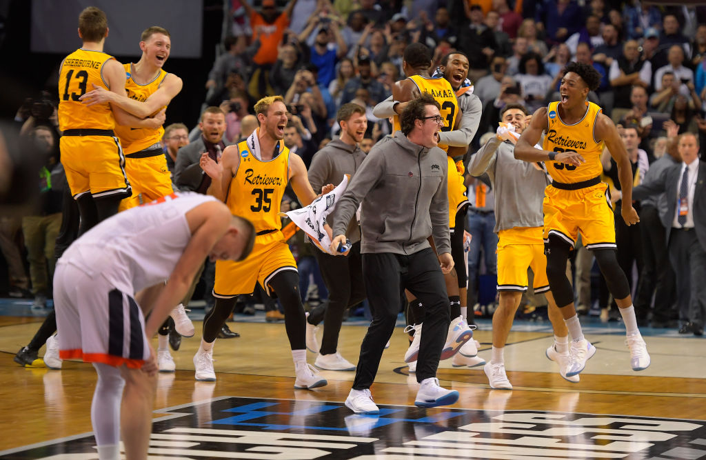 The NCAA Tournament will not be tipping off Thursday, so let's revisit the biggest upsets in March Madness history to pass the time.