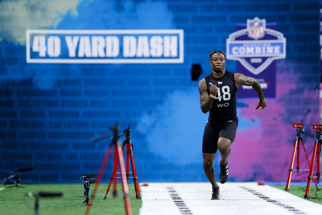 Alabama’s Henry Ruggs Was the Best Dunker at the NFL Combine
