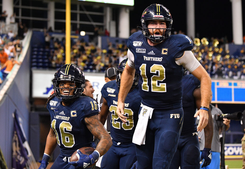 Florida International quarterback James Morgan is climbing NFL Draft boards. Will Morgan replace Aaron Rodgers in Green Bay?
