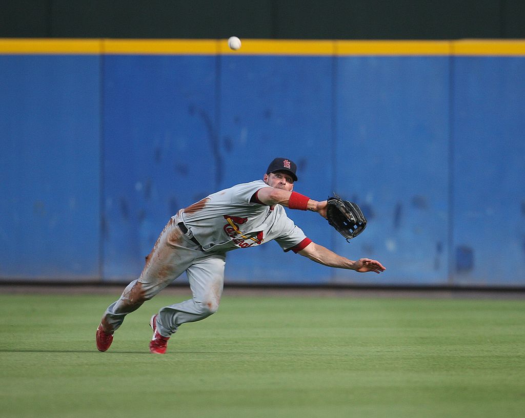 St. Louis Cardinals star Jim Edmonds finished his career with 393 home runs and eight Gold Gloves.