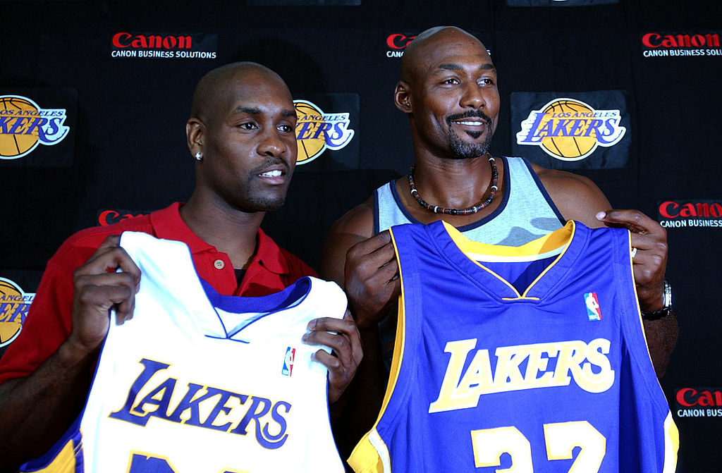 Karl Malone and Gary Payton