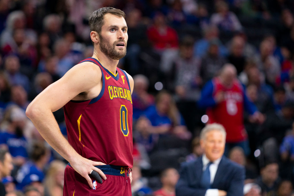 Cavaliers forward Kevin Love