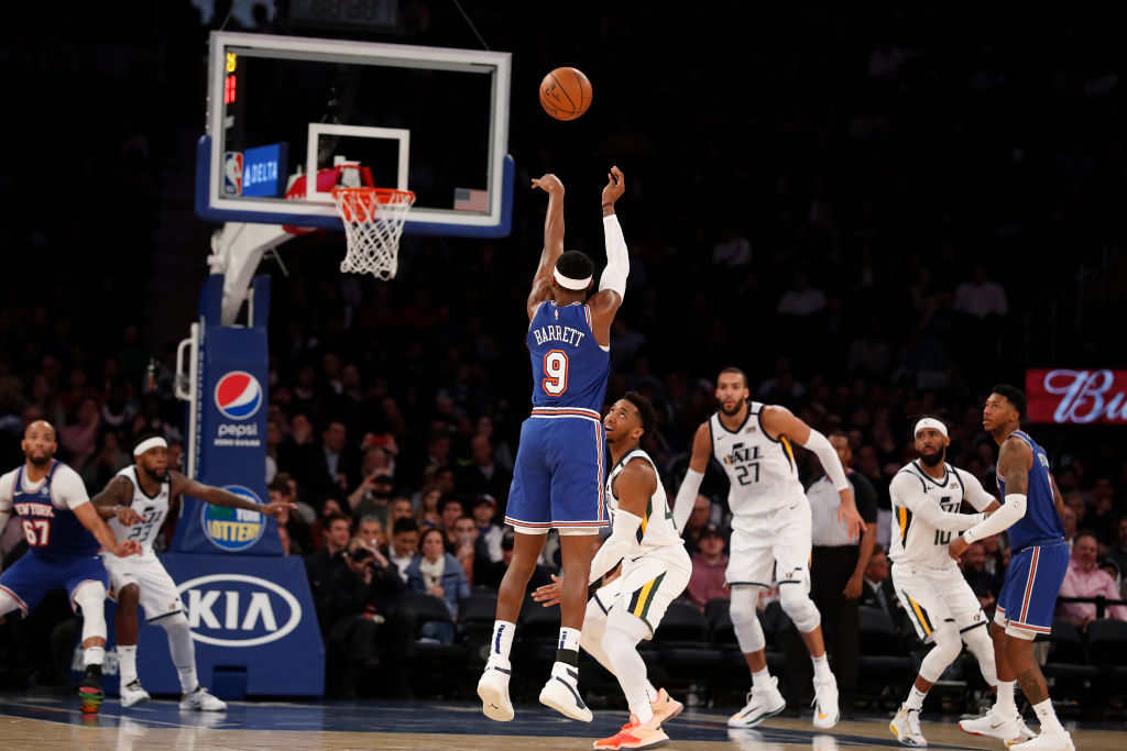 Knicks' RJ Barrett has big night: 'playmaking was terrific