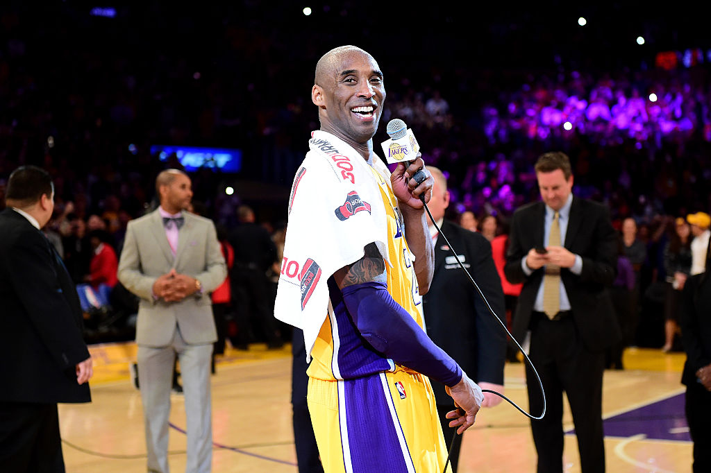 Kobe Bryant’s Farewell Speech Towel Fetched an Obscene Amount of Money