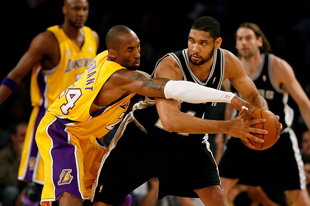 Were Kobe Bryant and Tim Duncan on the Same Level?