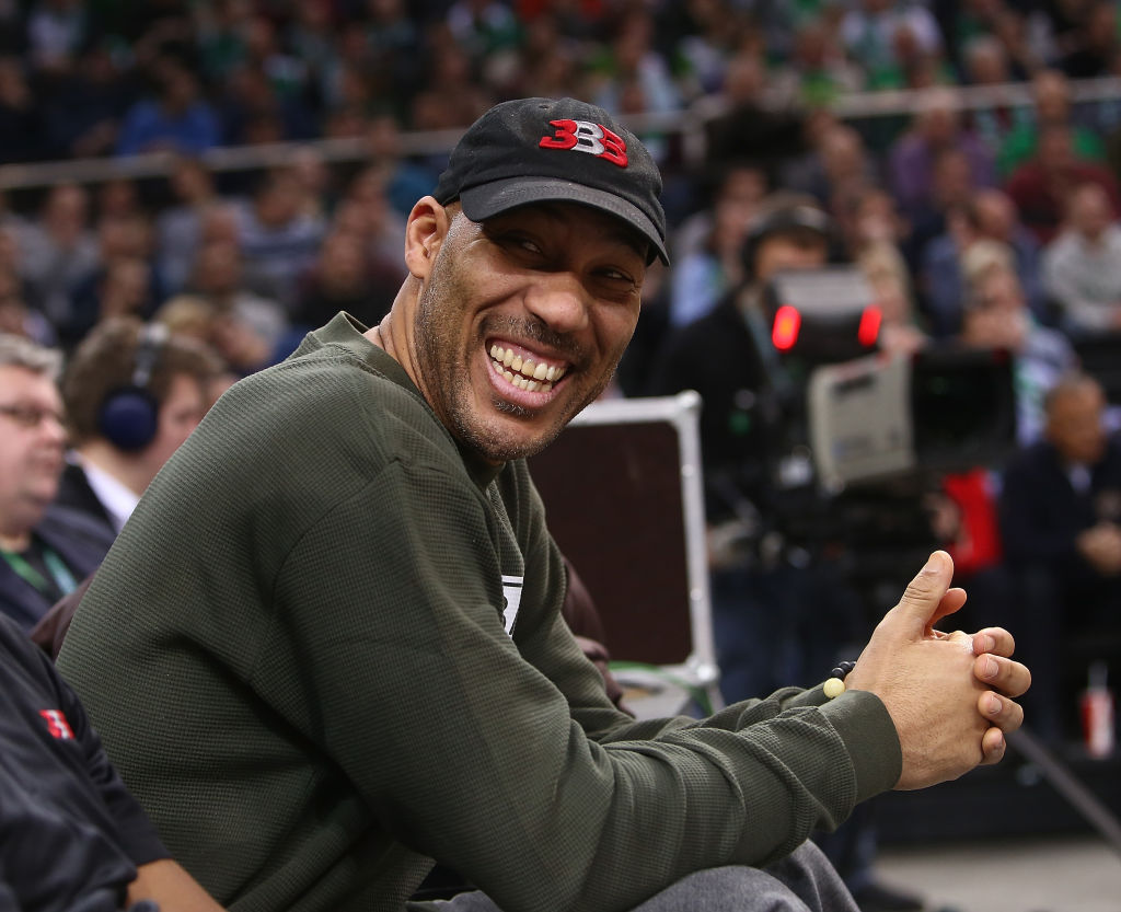 Lavar Ball at Turkish Airlines EuroLeague