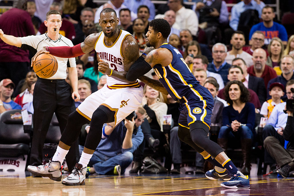 LeBron James on Cavaliers, Paul George on Pacers